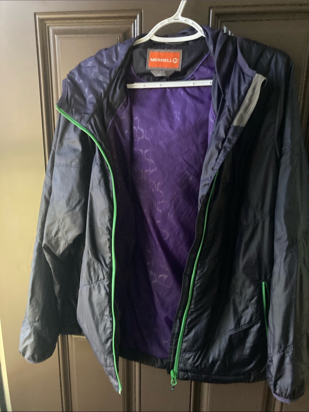 Merrell goose down coat with hood